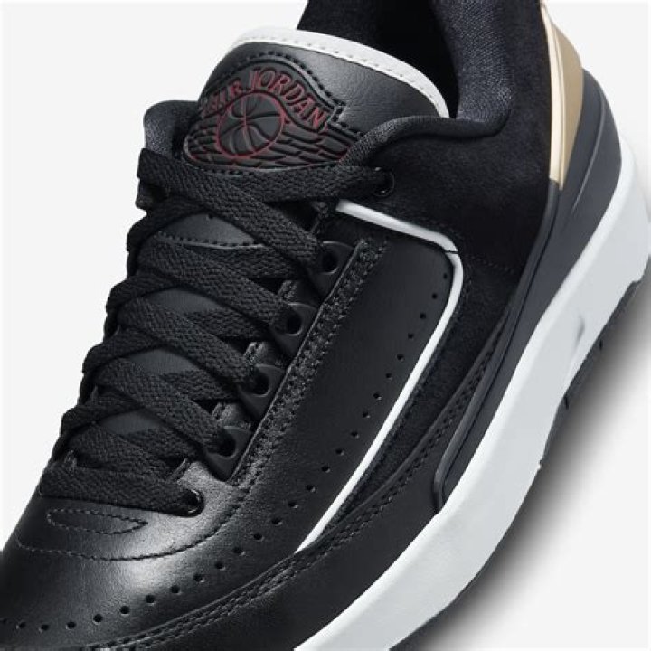 Air Jordan 2 Low "Black-Fire Red" Coming Soon: Details