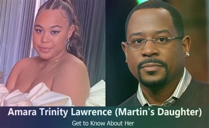 Amara Trinity Lawrence Wikipedia, Age, Siblings, Parents – Martin Lawrence’s Daughter