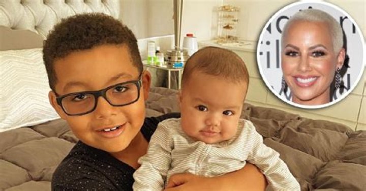 Amber Rose’s Son Sebastian Can’t Stop Giggling at His Baby Brother’s Hilarious Faces