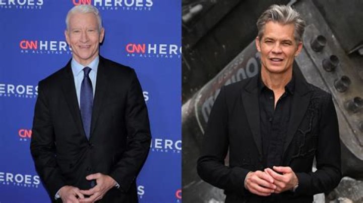 Are Anderson Cooper and Timothy Olyphant related?