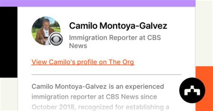 Camilo Montoya-Galvez: Everything To Know About The Journalist