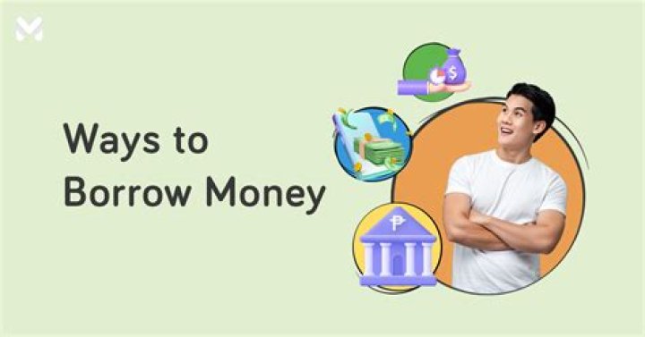 Can I borrow money from my bank?