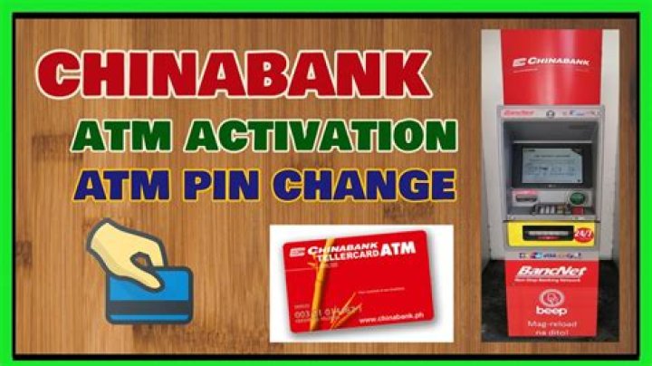 Can I change my ATM card PIN online?