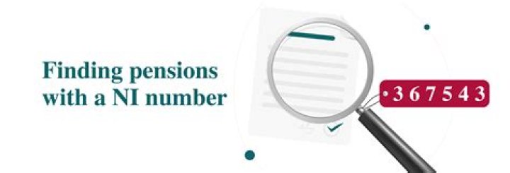 Can I find my pensions using my NI number?