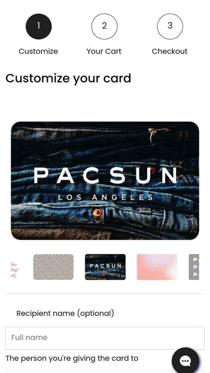 Can I use PacSun gift card online?