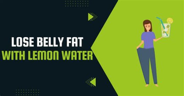Can lemon water reduce belly fat?