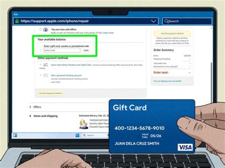 Can you buy stuff online with a temporary debit card?