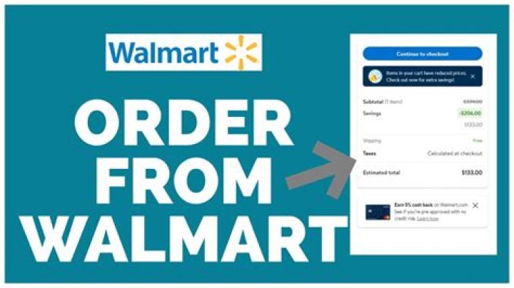 Can you order from Walmart without an account?