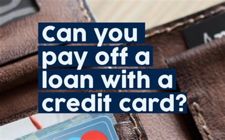 Can you pay off a payday loan with a credit card?