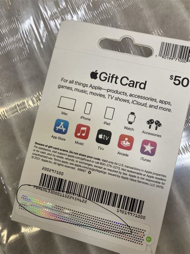 Can you use Apple gift card on itouch?