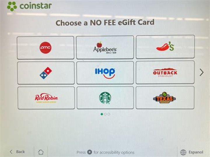Can you use gift cards on Coinstar?