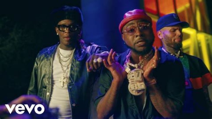 Chris Brown & Young Thug Show Out For Davido's "Shopping Spree" Video