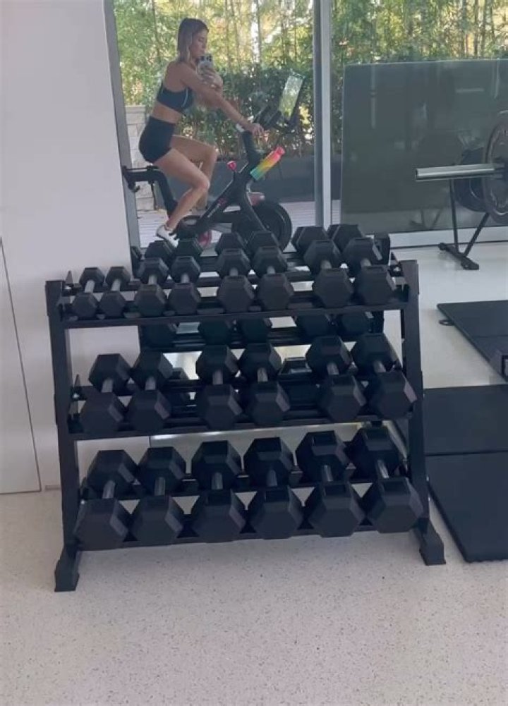 Christina Hall Works Out in Style! See Photos Inside Her Sleek Home Gym, From Machines to Sauna