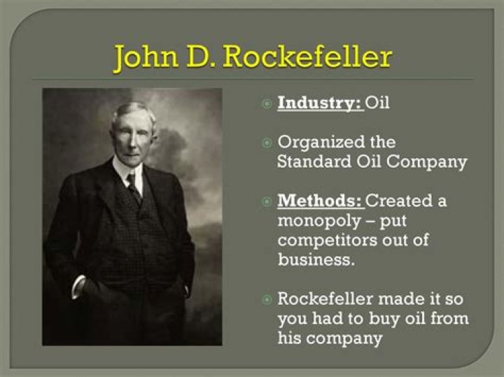 Did JD Rockefeller monopolize the oil industry?