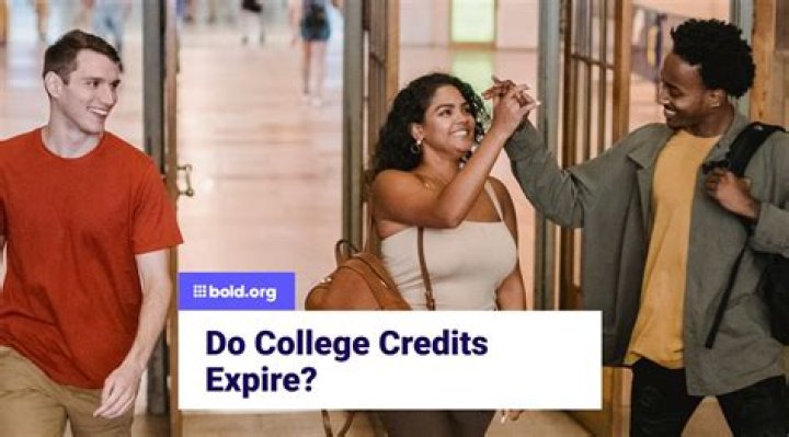 Do college credits expire after 20 years?