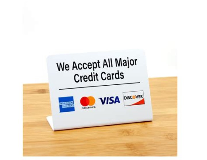 Do you accept all major credit cards?
