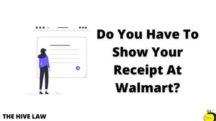 Does a receipt have to be signed?