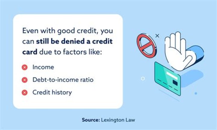 Does it look bad to get denied a credit card?