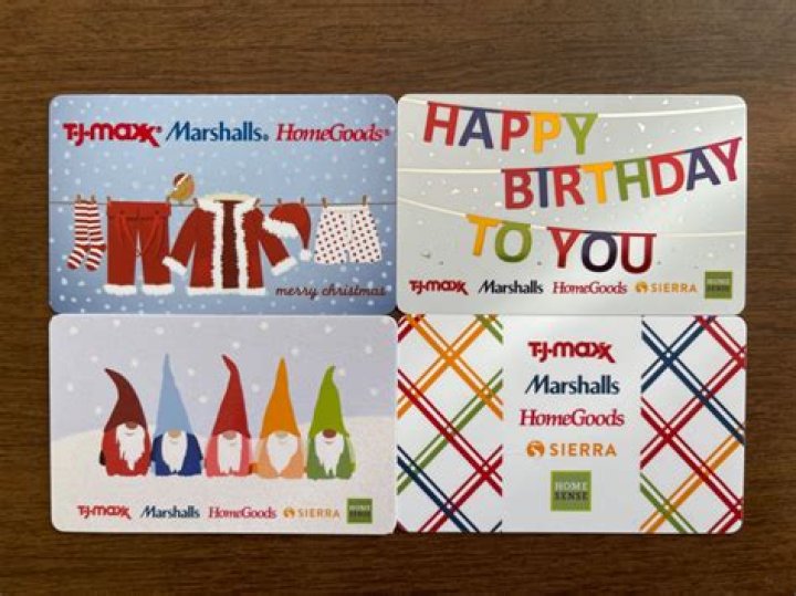 Does TJ Maxx accept Marshalls gift cards?