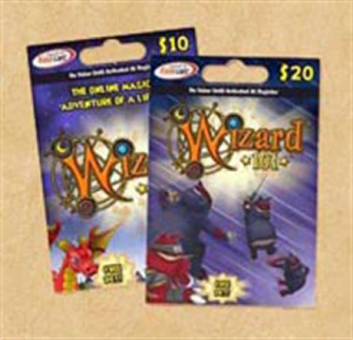 Does Walgreens sell Wizard101 gift cards?