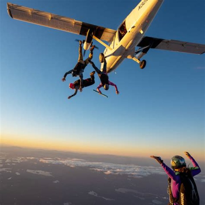 Does your stomach drop when you go skydiving?