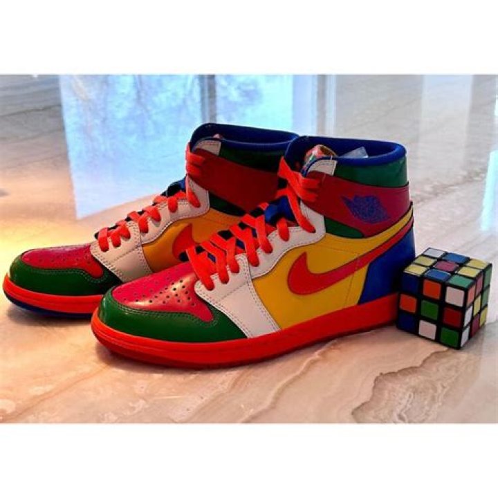 Fat Joe Shows Off Wild Air Jordan 1 "Rubik's Cube" Sample