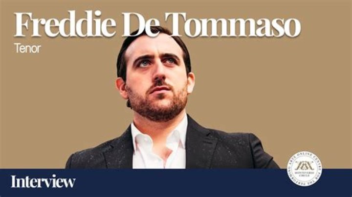 Freddie Di Tommaso Wikipedia: Everything To Know About The British-Italian Tenor