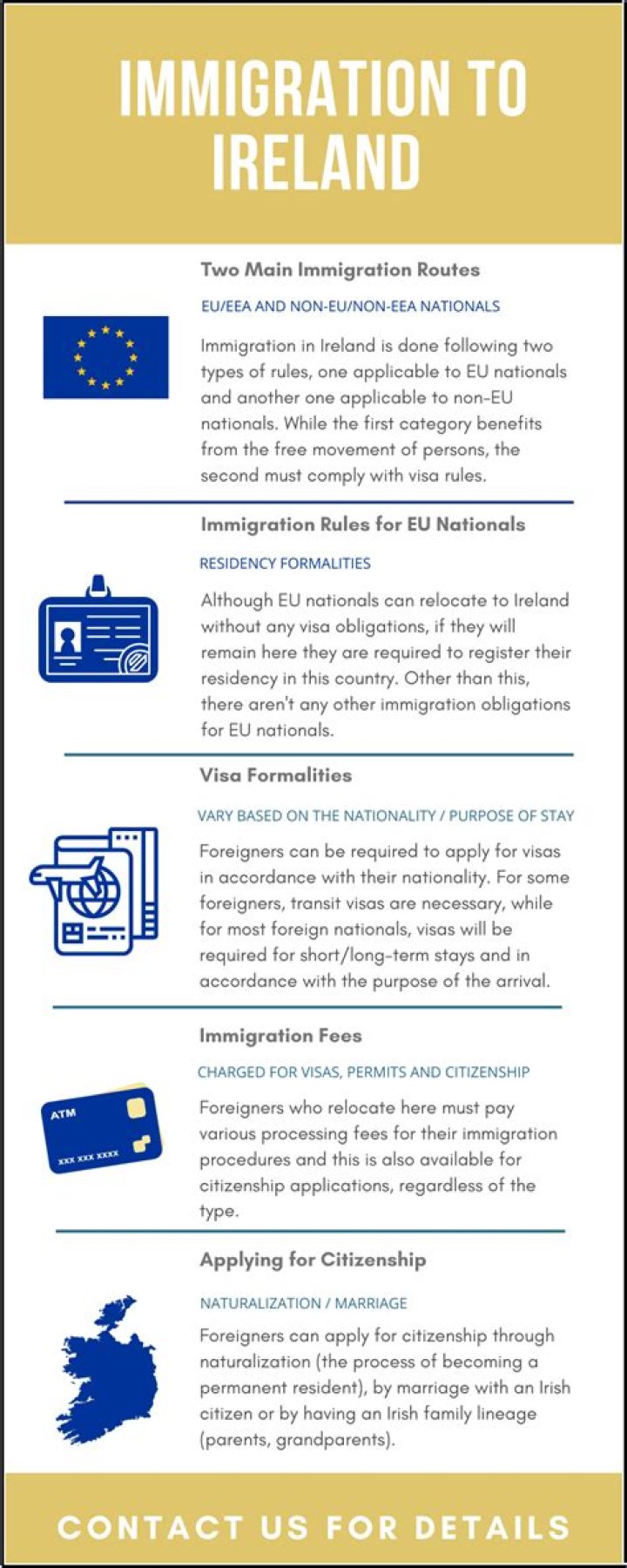 How can I immigrate to Ireland?