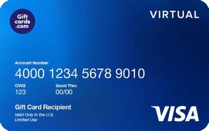 How can I use a Visa gift card online less than total?