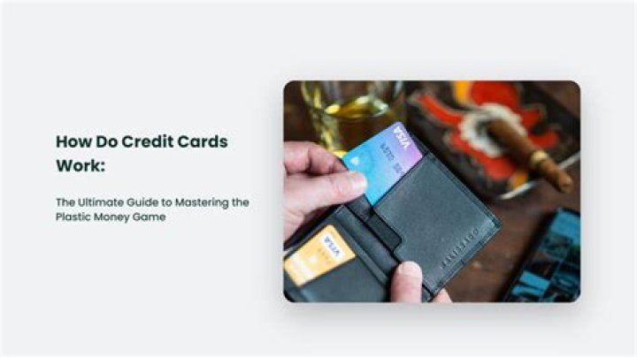 How do credit cards relate to money?