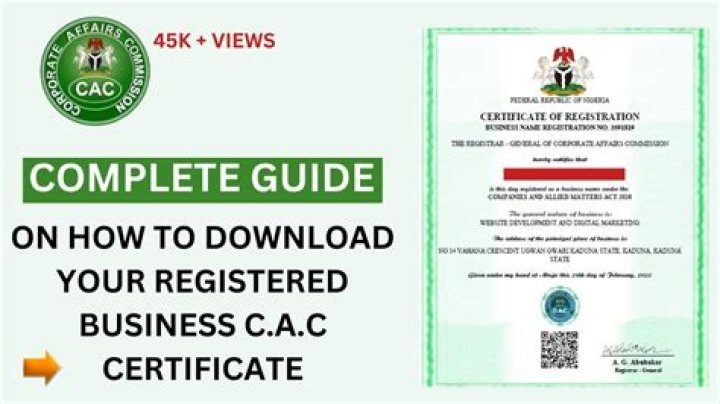 How do I check if a company is registered at CAC?