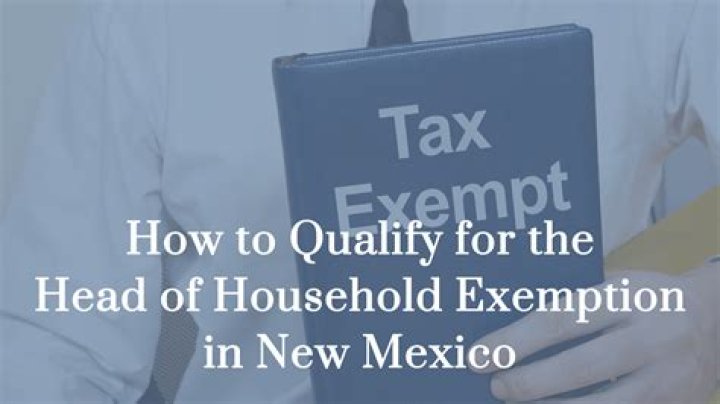 How do I file head of household exemption in Florida?