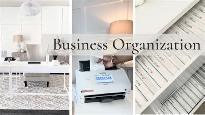 How do I organize my business cards?