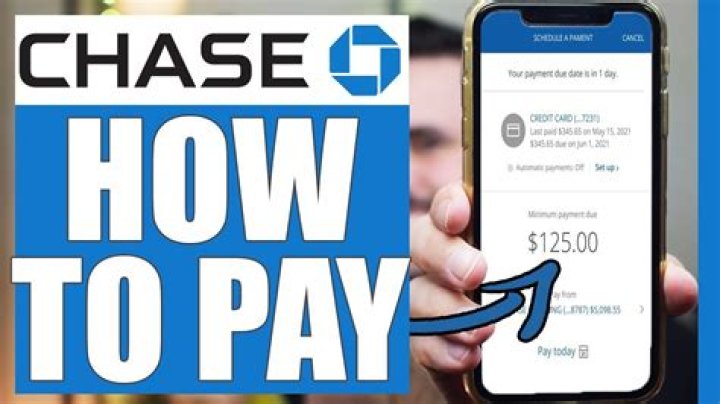 How do I pay a bill from my Chase account?