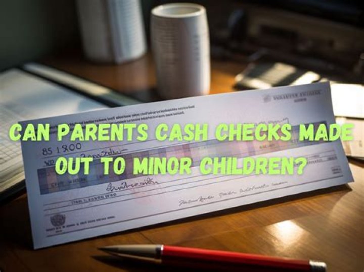 How do you cash a check made out to a deceased parent?