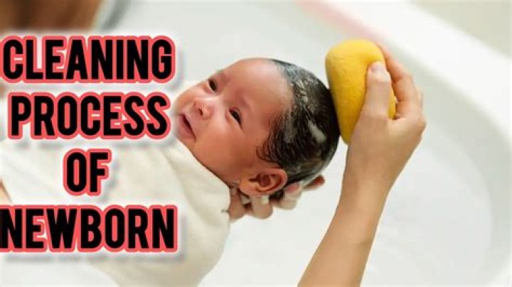 How do you clean a baby's blowout?