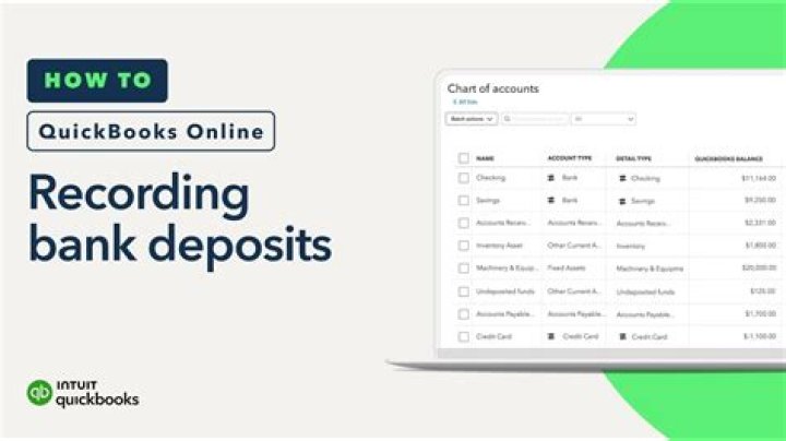 How do you record a deposit in accounting?