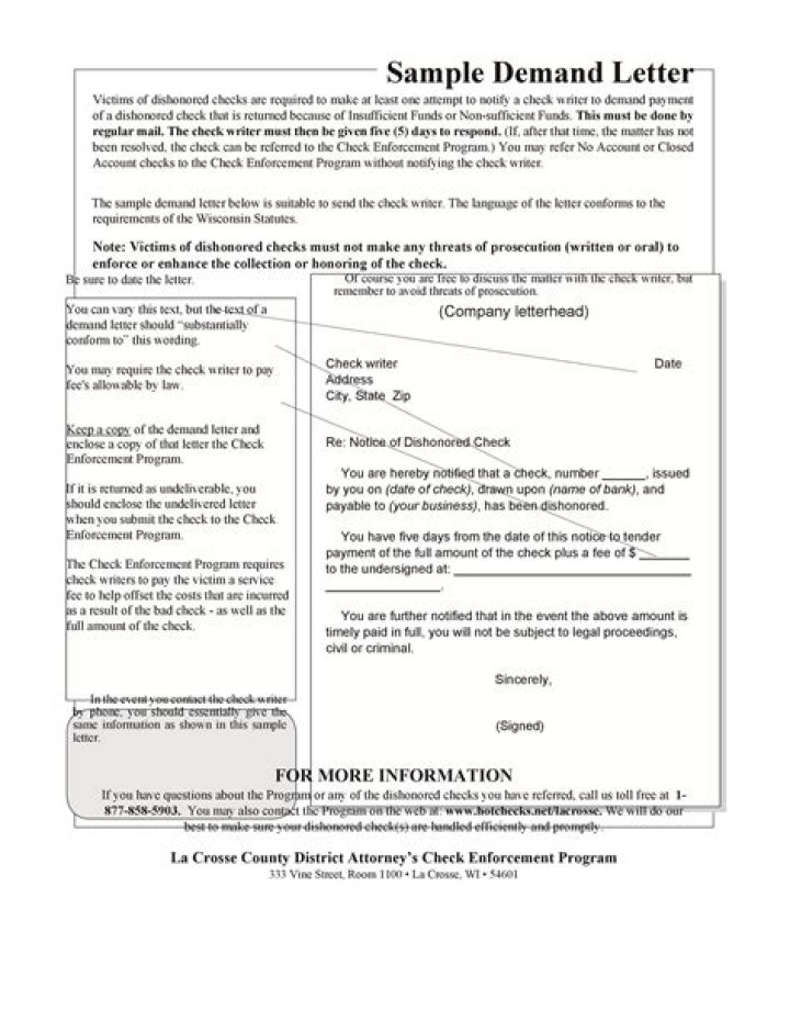 How do you write a demand letter?