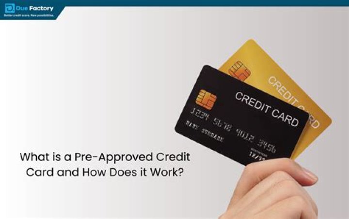 How does a pre approved credit card offer affect my credit score?
