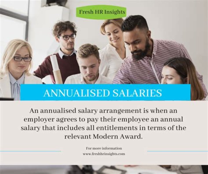 How does an Annualised salary work?