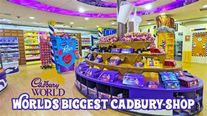 How many Cadbury stores are there in the world?