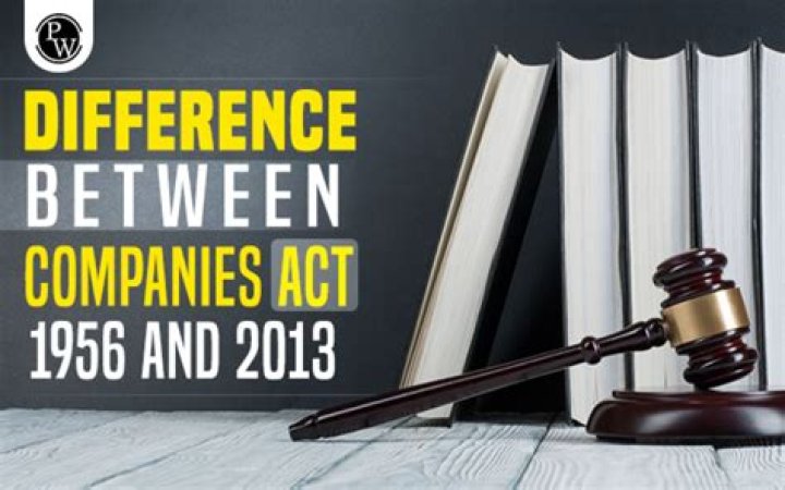 How many sections were there in Companies Act 1956?