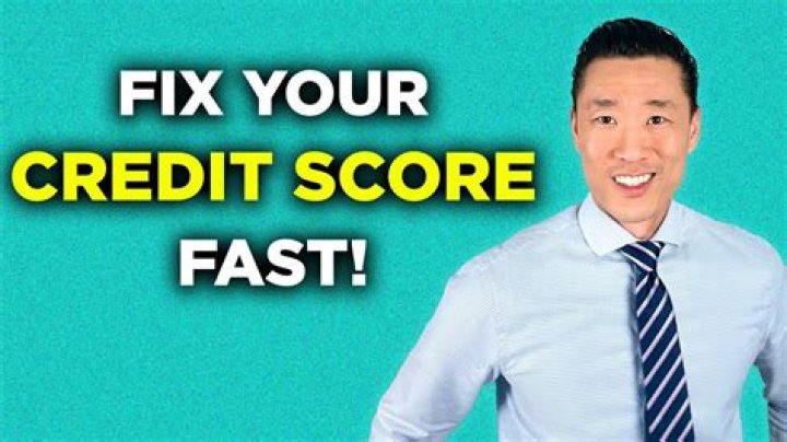 How much does it cost to have someone fix your credit score?