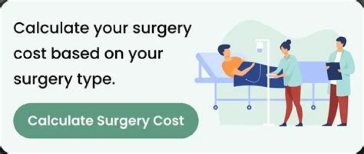 How much does tendonitis surgery cost?