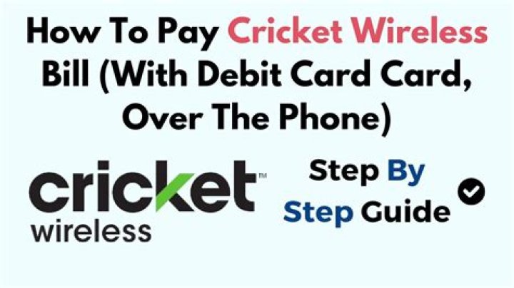 How much is a Cricket phone bill?