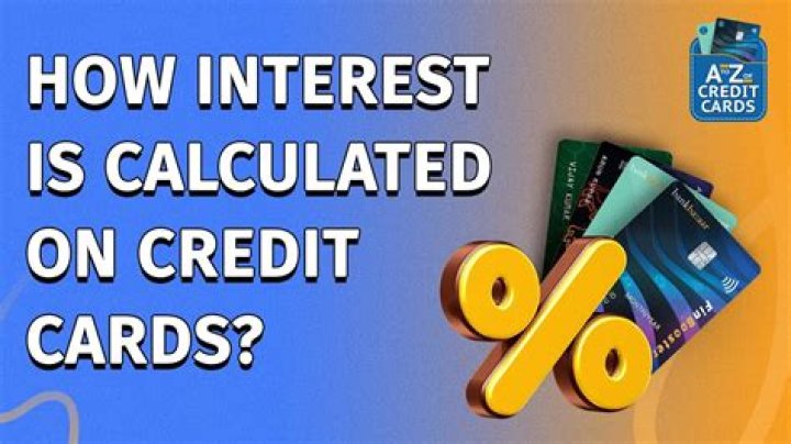 How often is interest on credit cards calculated?