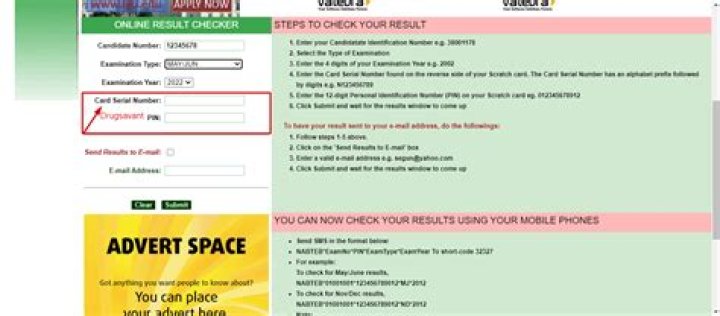 How to check NABTEB result online