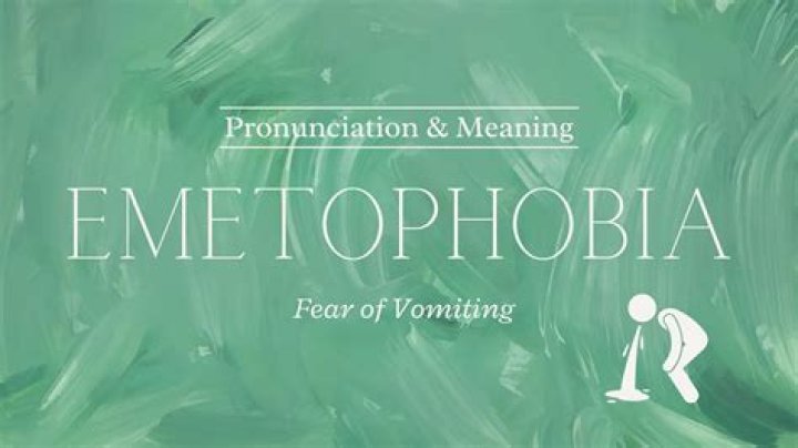 How to pronounce emetophobia