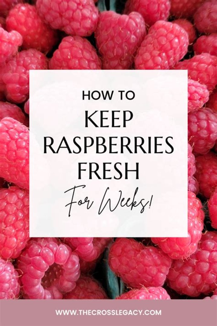 How to store fresh raspberries