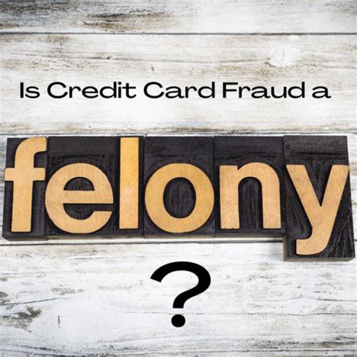 Is credit card theft a felony in NC?